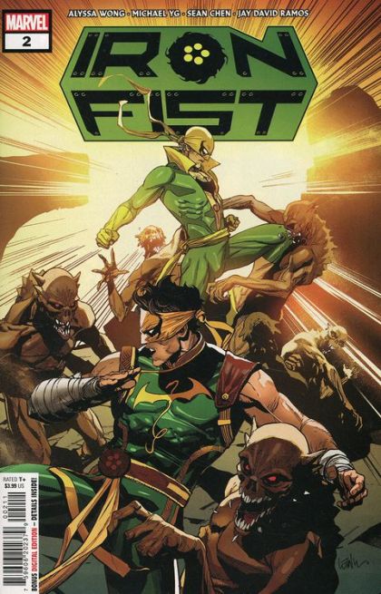 Iron Fist, Vol. 6  |  Issue#2A | Year:2022 | Series: Iron Fist | Pub: Marvel Comics | Leinil Francis Yu Regular