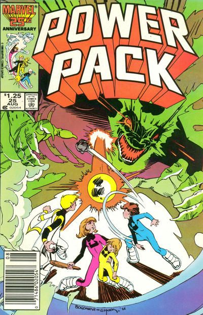 Power Pack, Vol. 1 Power Trip! |  Issue#25B | Year:1986 | Series: Power Pack |