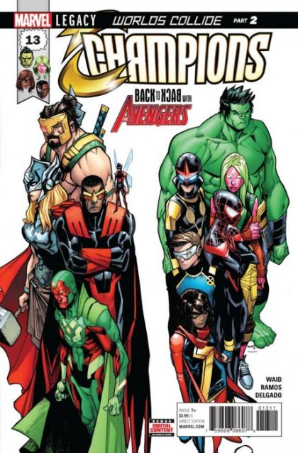 Champions, Vol. 2 (Marvel) Worlds Collide - Part Two |  Issue