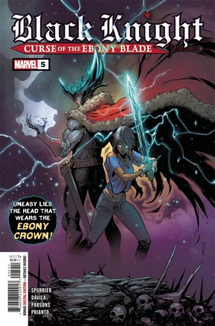 Black Knight: Curse of the Ebony Blade  |  Issue#5A | Year:2021 | Series:  | Pub: Marvel Comics | Regular Iban Coello Cover