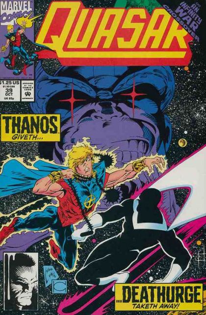 Quasar Infinity War - To Be Or Not To Be |  Issue#39 | Year:1992 | Series: Quasar |