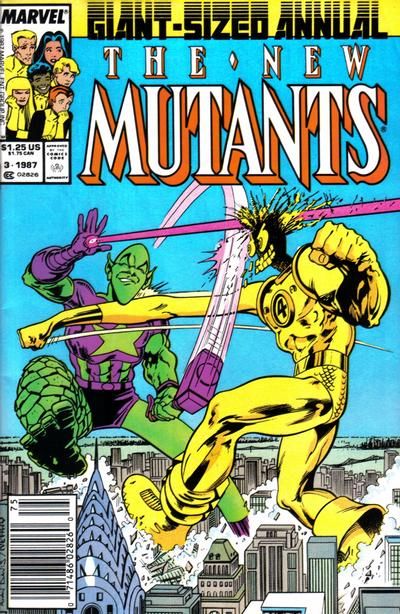 New Mutants, Vol. 1 Annual Anything You Can Do -- ! |  Issue#3B | Year:1987 | Series: New Mutants |