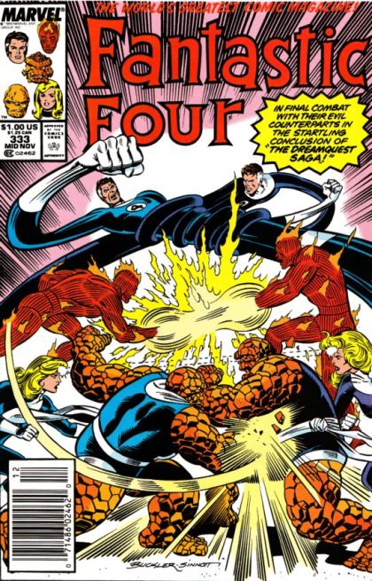 Fantastic Four, Vol. 1 The Dream Is Dead |  Issue#333B | Year:1989 | Series: Fantastic Four |