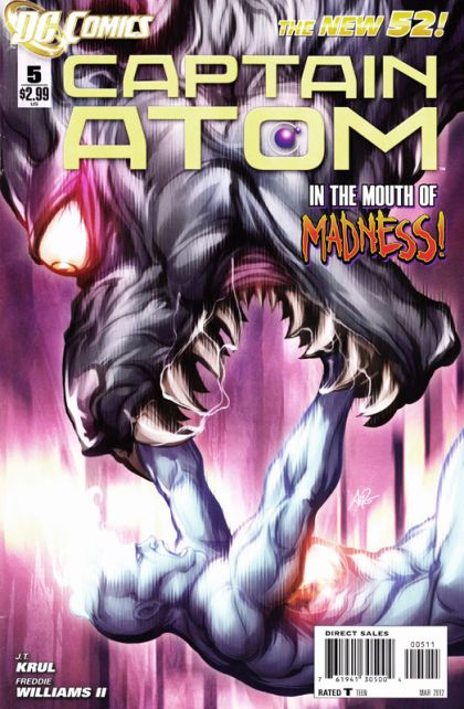 Captain Atom, Vol. 4 Man Or Monster |  Issue#5 | Year:2012 | Series:  | Pub: DC Comics |