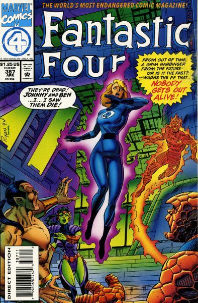 Fantastic Four, Vol. 1 Nobody Gets Out Alive! |  Issue#387C | Year:1994 | Series: Fantastic Four |