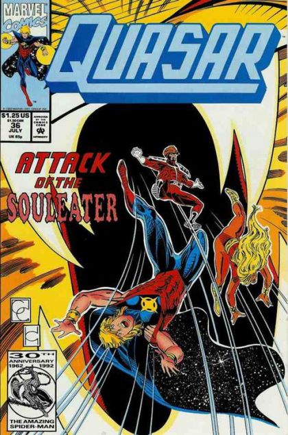 Quasar Soul Cage |  Issue#36 | Year:1992 | Series: Quasar |