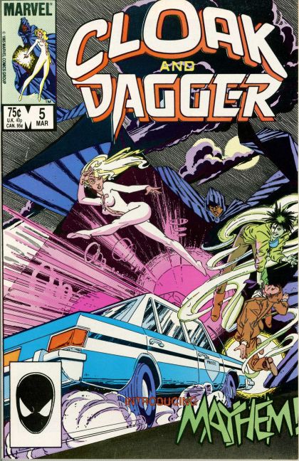 Cloak and Dagger, Vol. 2 Mayhem |  Issue#5A | Year:1986 | Series: Cloak & Dagger |