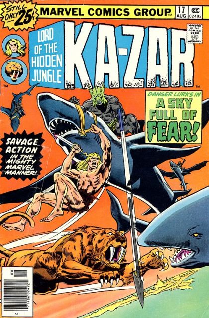 Ka-Zar, Vol. 2 A Shark on the Wind! |  Issue