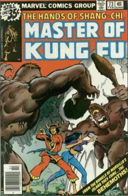 Master of Kung Fu Prisoners Of The Crown |  Issue#73A | Year:1979 | Series: Shang Chi |