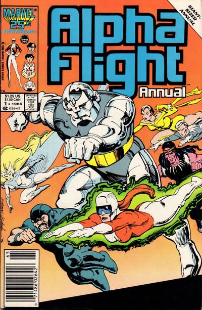 Alpha Flight, Vol. 1 Annuals Homebody! |  Issue#1B | Year:1986 | Series: Alpha Flight |