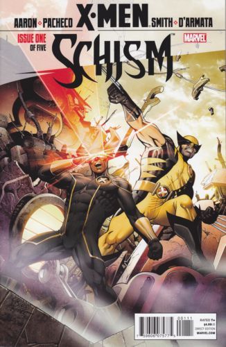 X-Men: Schism Schism - Schism, Part One |  Issue#1A | Year:2011 | Series: X-Men | Pub: Marvel Comics