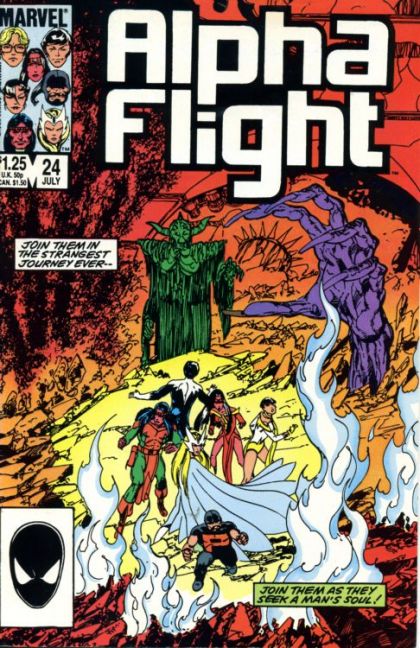 Alpha Flight, Vol. 1 Final Conflict |  Issue#24A | Year:1985 | Series: Alpha Flight |