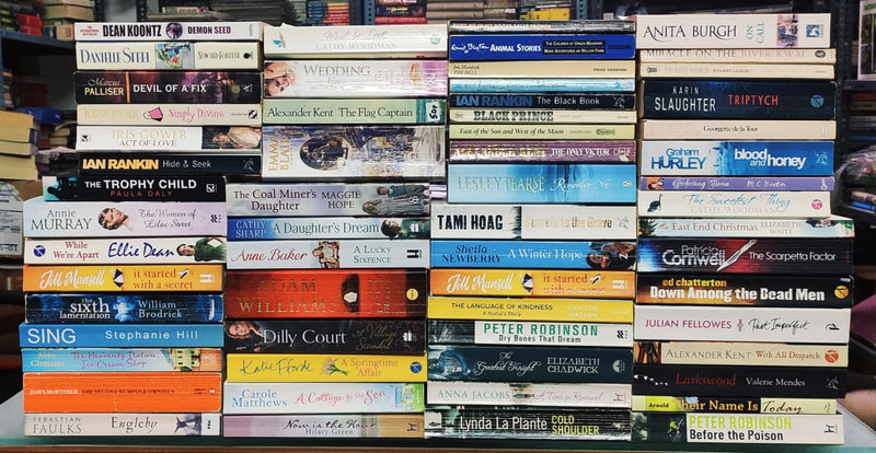 Big Box Sale | 10 Kg Box Full of Paperback Internation Romance Books | Contains 25-30 Assorted Romance Books | Free 15 Bookmarks