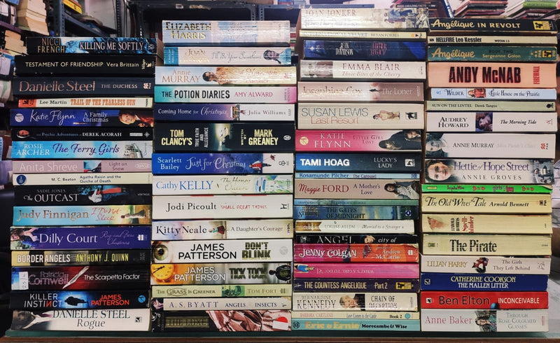 Big Box Sale | 10 Kg Box Full of Paperback Internation Romance Books | Contains 25-30 Assorted Romance Books | Free 15 Bookmarks