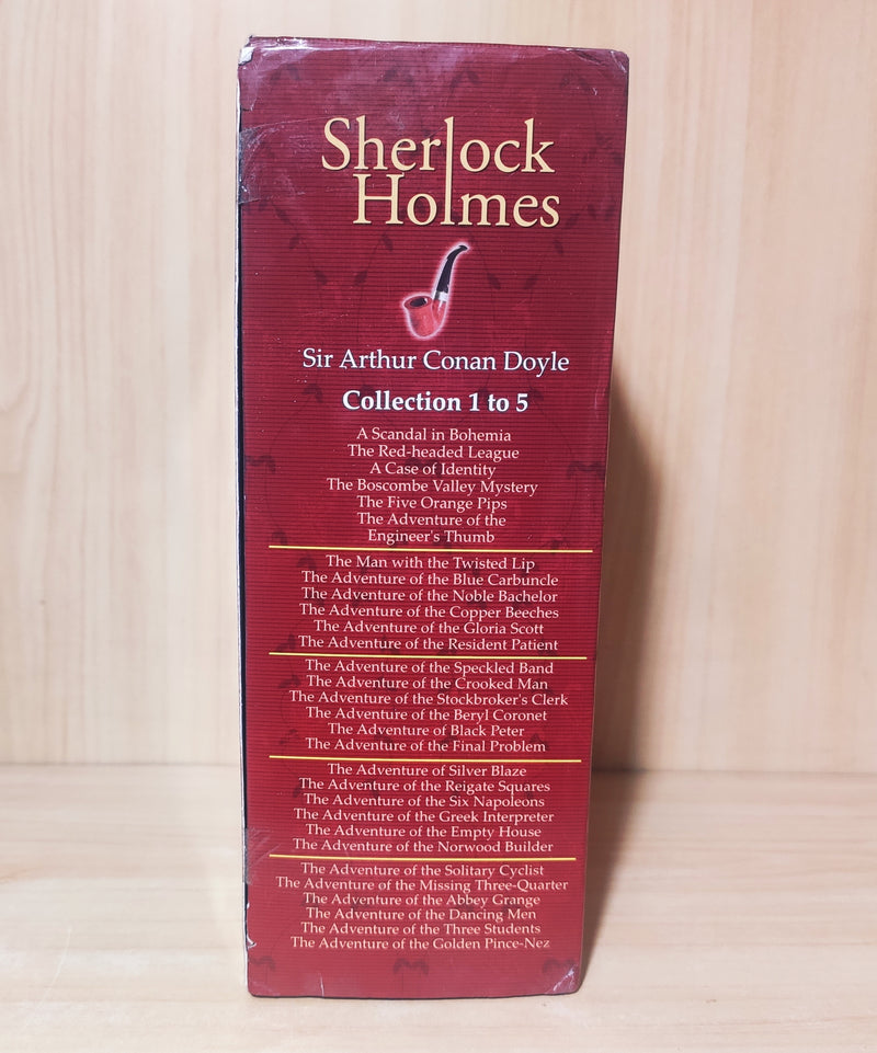 Sherlock Holmes Complete Collection of 30 Stories | Arthur Conan Doyle | Pack of 5 Books