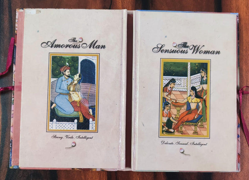 Kamasutra | Set of 2 Books | Amorous Man & Sensuous Woman | Hardcover Deluxe Edition