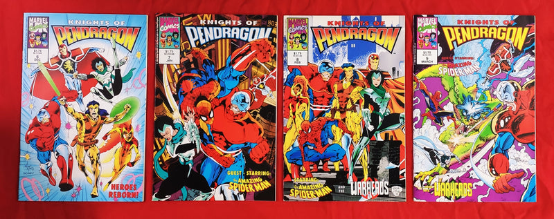 Knights Of Pendragon Marvel Comics | Complete Set