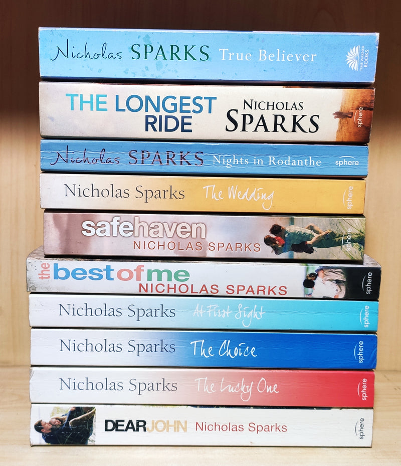 Nicholas Sparks | Set of 10 Books