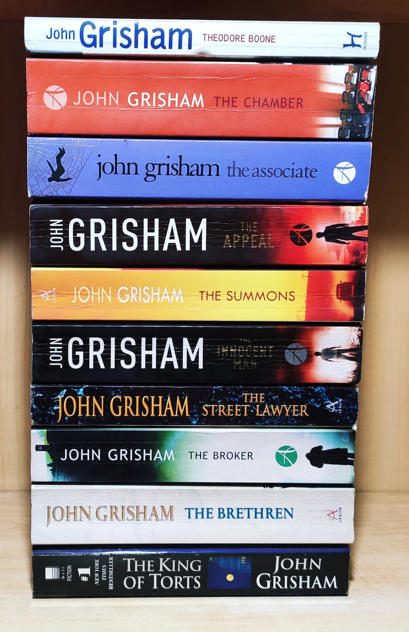 John Grisham | Set of 10 Books