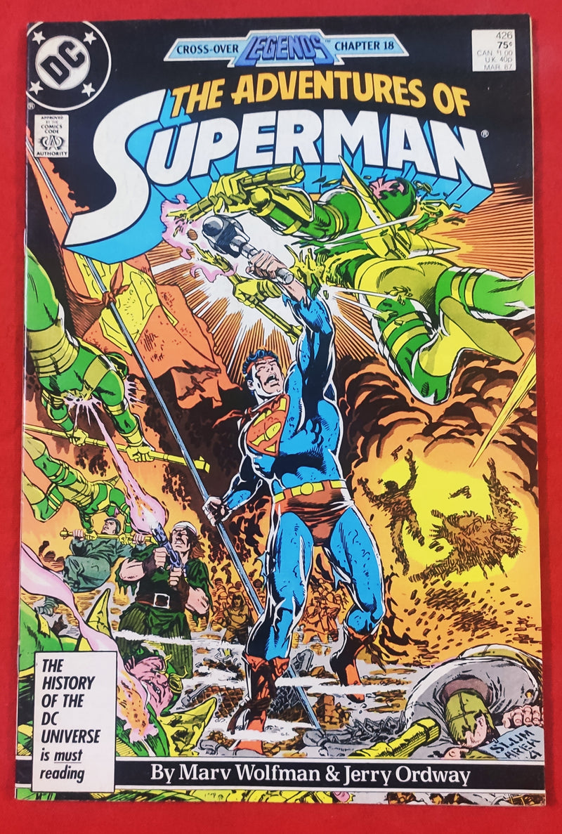 Superman Comics | Old-Vintage 1980s 90s | Comic Books by DC & Marvel | Condition: Good| Year:1980s & 1990S