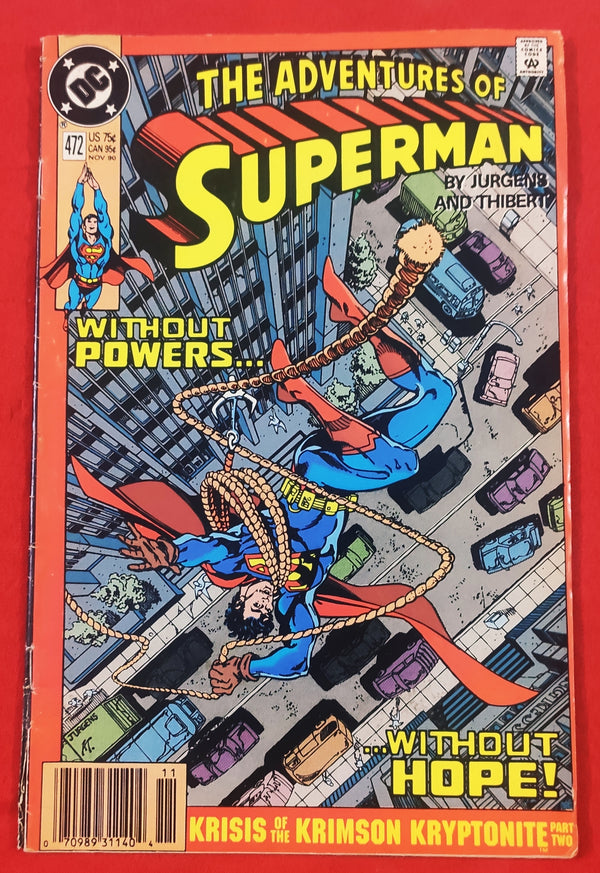 Superman Comics | Old-Vintage 1980s 90s | Comic Books by DC & Marvel | Condition: Good| Year:1980s & 1990S