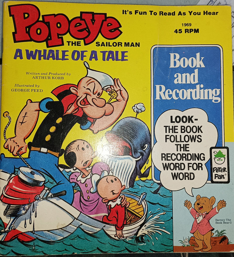 Popeye The Sailor Man | Storybook | Year: 1981