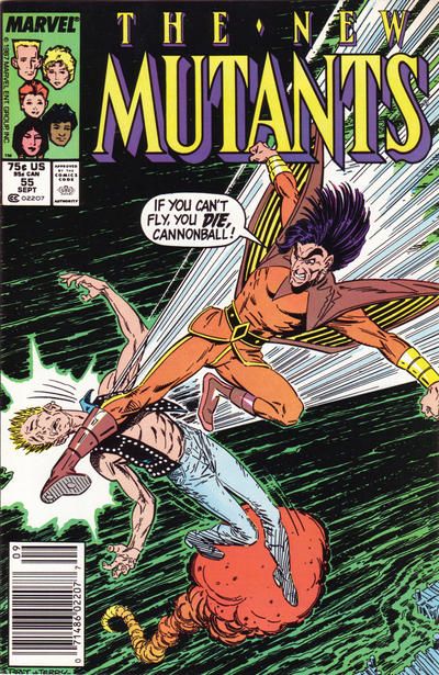 New Mutants, Vol. 1 Flying Wild! |  Issue#55B | Year:1987 | Series: New Mutants |