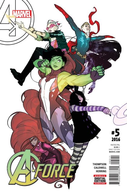 A-Force, Vol. 2 Rage Against the Dying of the Light, Part One |  Issue#5A | Year:2016 | Series:  | Pub: Marvel Comics