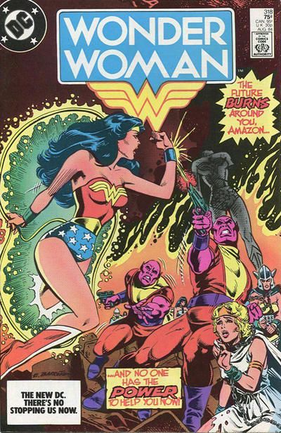 Wonder Woman, Vol. 1 Paradise Burning! / Knee of the Idol |  Issue#318A | Year:1984 | Series: Wonder Woman | Pub: DC Comics