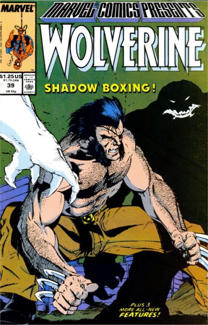 Marvel Comics Presents, Vol. 1 Black Shadow White Shadow / Stardust Miseries / All in the Family, Part 2: the Shadows Strike / Tonight's the Night / Mother's Day / with Liberty and Justice for All |  Issue#39A | Year:1989 | Series:  |