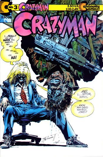 Crazyman, Vol. 1 Crazyman |  Issue#3 | Year:1992 | Series: Crazyman | Pub: Continuity Comics