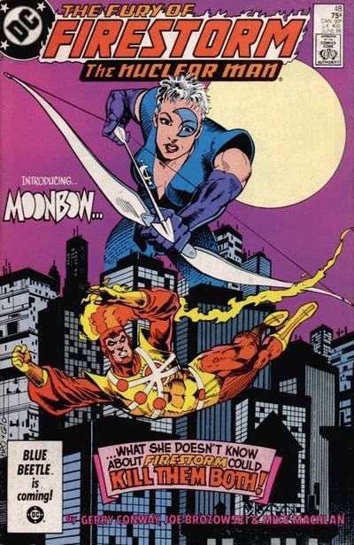 Firestorm, the Nuclear Man, Vol. 2 (1982-1990) Moonbow Rising |  Issue#48A | Year:1986 | Series: Firestorm |