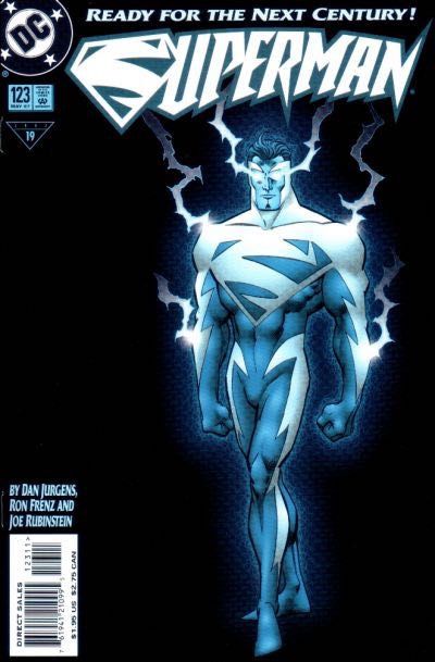 Superman, Vol. 2 Superman... Reborn |  Issue#123D | Year:1997 | Series: Superman | Glow in the Dark Cover