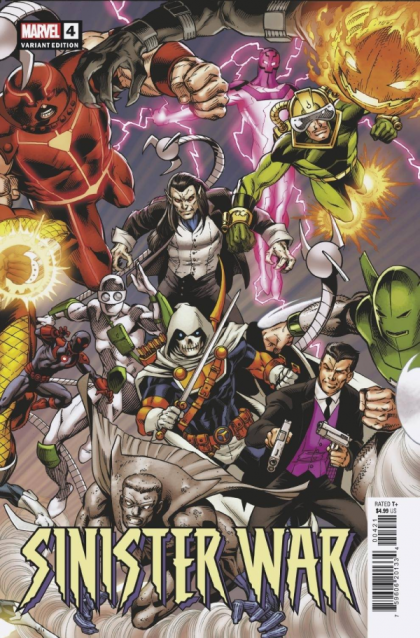 Sinister War Sinister War, Conclusion |  Issue#4B | Year:2021 | Series:  | Pub: Marvel Comics | Mark Bagley Connecting Variant