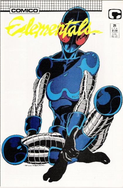 Elementals, Vol. 1 Chrysalis |  Issue#21 | Year:1988 | Series: Elementals | Pub: Comico