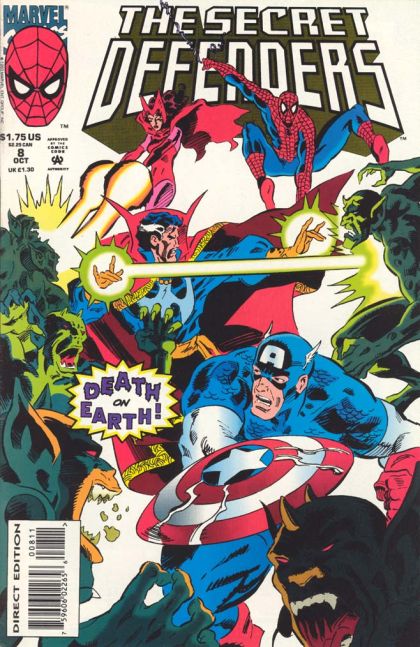 The Secret Defenders She Should Have, Died Hereafter... |  Issue#8A | Year:1993 | Series:  |