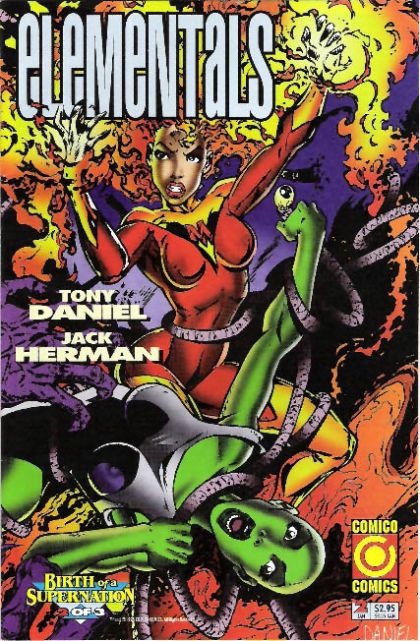 Elementals, Vol. 3 Birth of A Supernation, Part 2 |  Issue#2 | Year:1996 | Series: Elementals | Pub: Comico