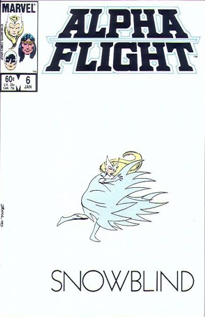 Alpha Flight, Vol. 1 Snowblind/Origins of Alpha Flight: The Old Ways/Message In A Bottle |  Issue#6A | Year:1983 | Series: Alpha Flight |