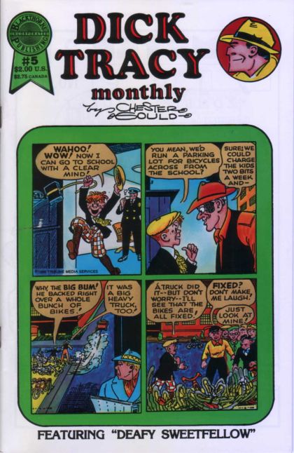 Dick Tracy Monthly The Story of "Deafy Sweetfellow" |  Issue