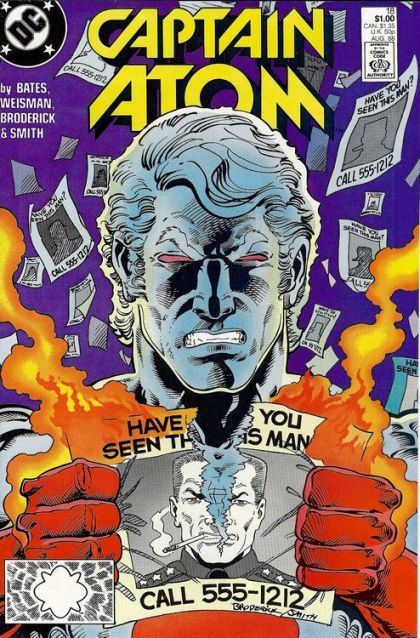 Captain Atom, Vol. 3 Power Play |  Issue#18A | Year:1988 | Series:  |