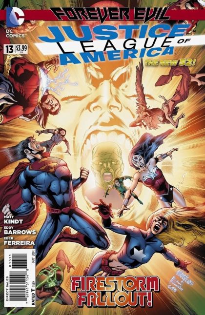 Justice League of America, Vol. 3 Forever Evil - It's All Behind You |  Issue#13A | Year:2014 | Series: Justice League | Pub: DC Comics