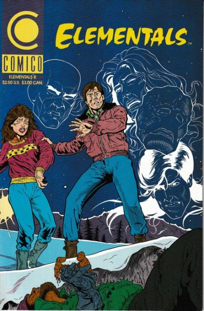 Elementals, Vol. 2 Blood on the Snow |  Issue#8 | Year:1989 | Series: Elementals | Pub: Comico