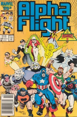 Alpha Flight, Vol. 1 The Invasion of Atlantis! |  Issue#39B | Year:1986 | Series: Alpha Flight |