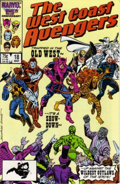 The West Coast Avengers, Vol. 2 Lost In Space-Time, Part 2: Time Was... |  Issue