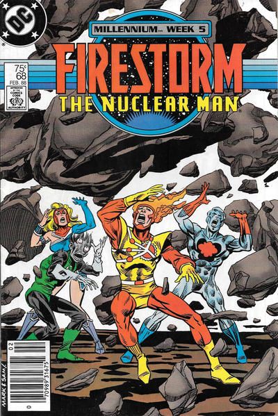 Firestorm, the Nuclear Man, Vol. 2 (1982-1990) Millennium - Planetfall |  Issue#68B | Year:1987 | Series: Firestorm |