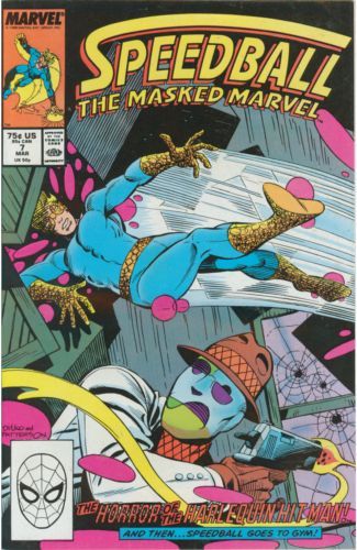 Speedball The Masked Marvel Case of the Harlequin Hitman / Good Stuff |  Issue#7A | Year:1988 | Series:  |