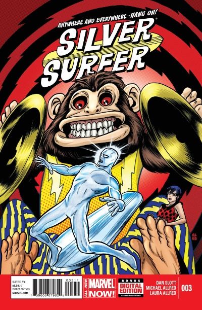 Silver Surfer, Vol. 7 Change of Heart |  Issue#3A | Year:2014 | Series: Silver Surfer |