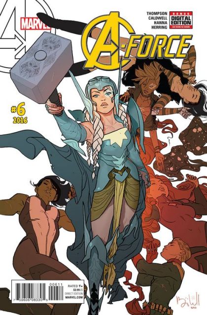 A-Force, Vol. 2 Rage Against the Dying of the Light, Part Two |  Issue#6A | Year:2016 | Series:  | Pub: Marvel Comics