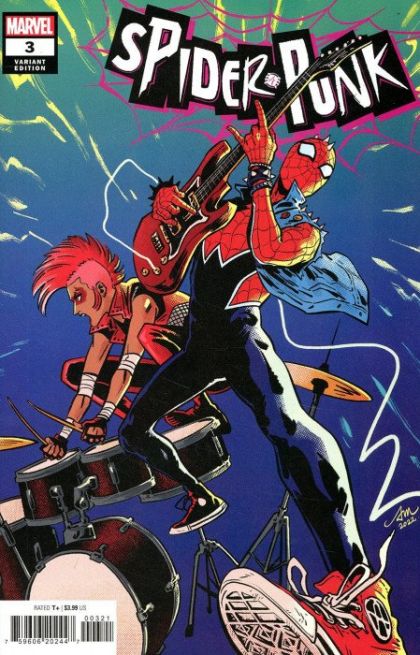 Spider-Punk  |  Issue#3B | Year:2022 | Series:  | Pub: Marvel Comics