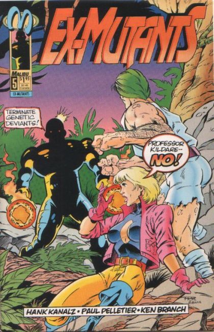 Ex-Mutants (1992-1994) Wet and Wild |  Issue#5A | Year:1993 | Series: Ex-Mutants | Pub: Malibu Comics